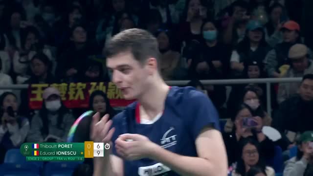 Tenis de masă | ITTF Mixed Team World Cup 2024: Eduard Ionescu vs. Thibault Poret