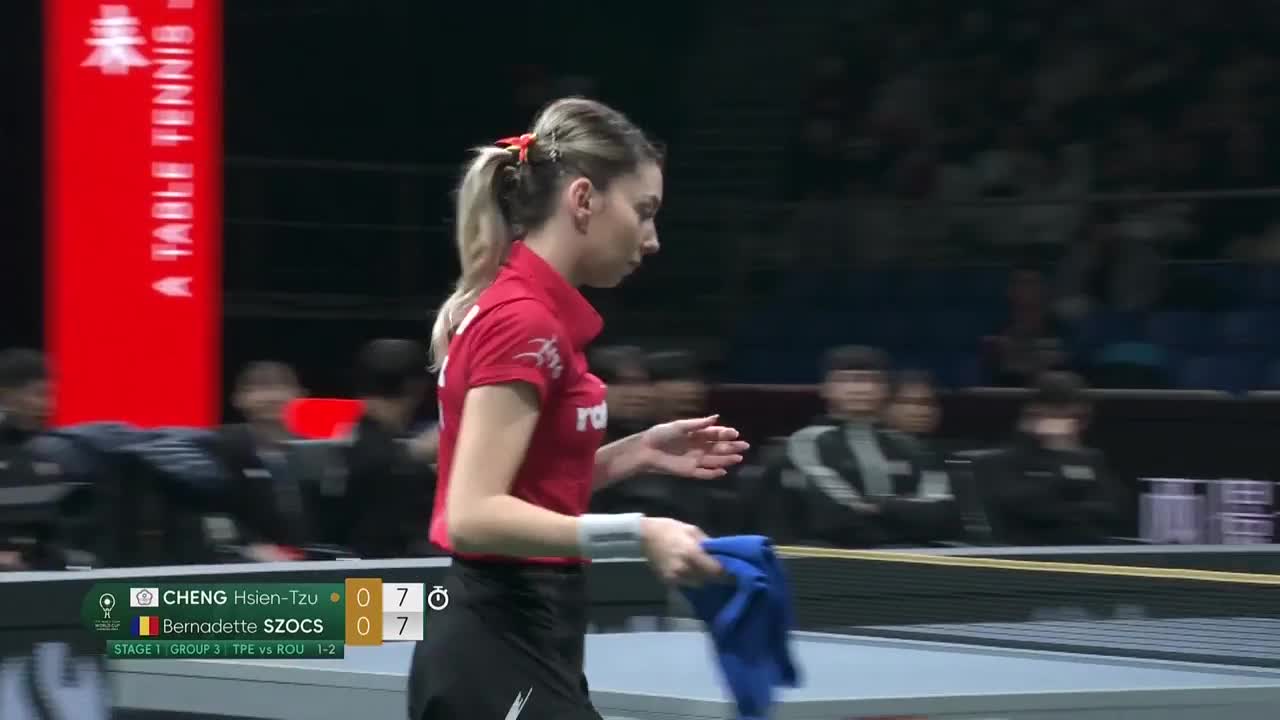 Tenis de masă | ITTF Mixed Team World Cup 2024: Bernadette Szocs vs. Tzu-Hsien Cheng