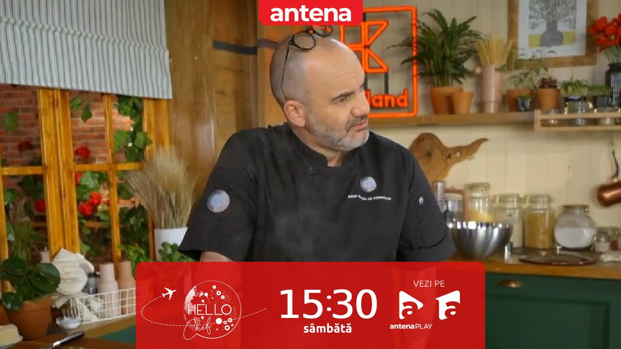 Hello Chef sezonul 8, 7 decembrie 2024. Chef Samuel și Roxana Blenche, o nouă provocare în bucătărie! Ce rețete au de gătit pentru Anca Țurcașiu