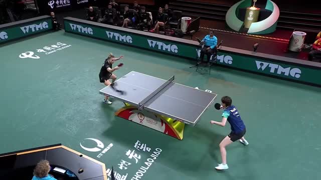 Tenis de masă | ITTF Mixed Team World Cup 2024: Adina Diaconu vs. Wang Manyu