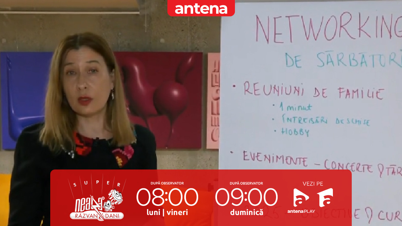 Super Neatza, 9 decembrie 2024. Ce este networking-ul și cum ne poate ajuta să avansăm profesional