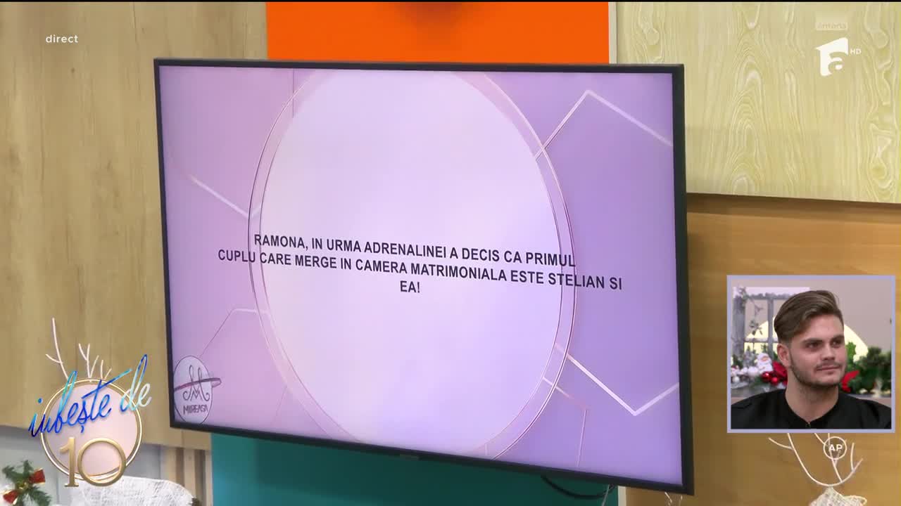 Mireasa sezonul 10, 11 decembrie 2024. A sunat AdrenaLINIA! Ramona și Stelian au dormit în camera matrimonială