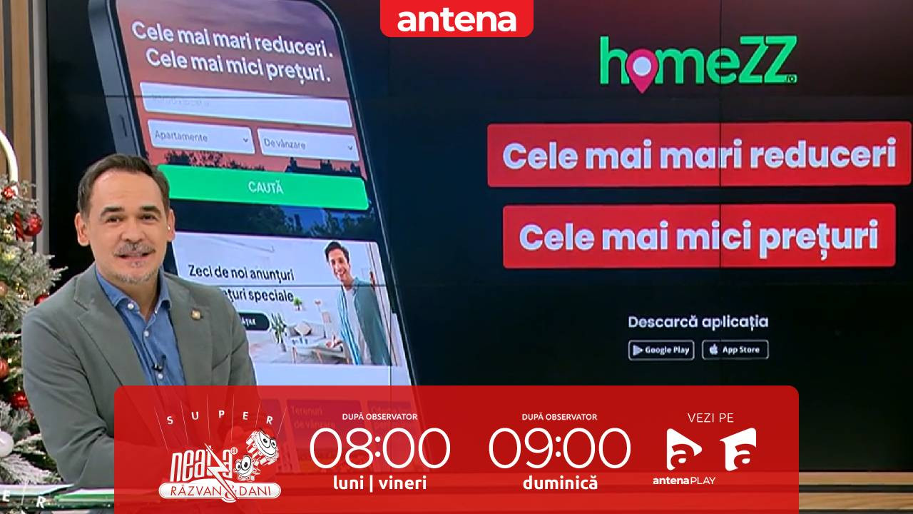Super Neatza, 12 decembrie 2024. Homezz.ro: Ce trebuie să știi dacă vrei să te muți &icirc;ntr-un apartament cu 3 camere