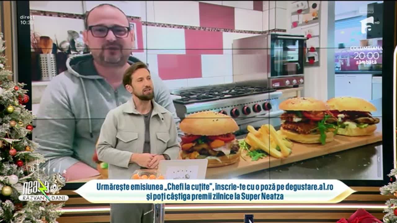 Super Neatza, 18 decembrie 2024. Concursul „Degustare la Cuțite”! Ce a câștigat Ștefan Albu