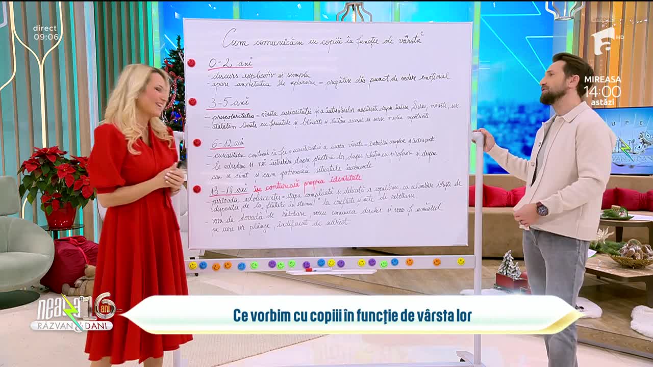 Super Neatza, 19 decembrie 2024. Ce teme de discuție poți aborda cu cei mici, adaptate la vârsta lor