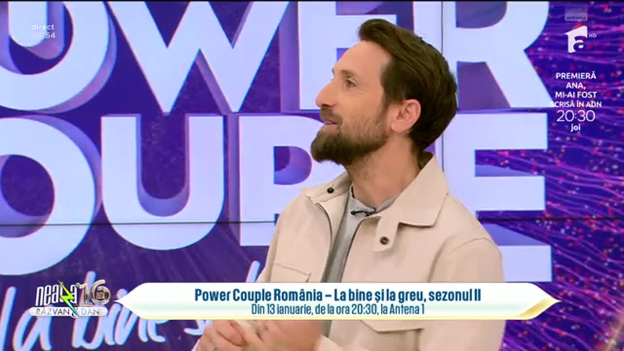 Super Neatza, 6 ianuarie 2025. Andrei, Andra Stoica, DOC și Anca Munteanu, detalii din culisele ”Power Couple România”, sezonul 2