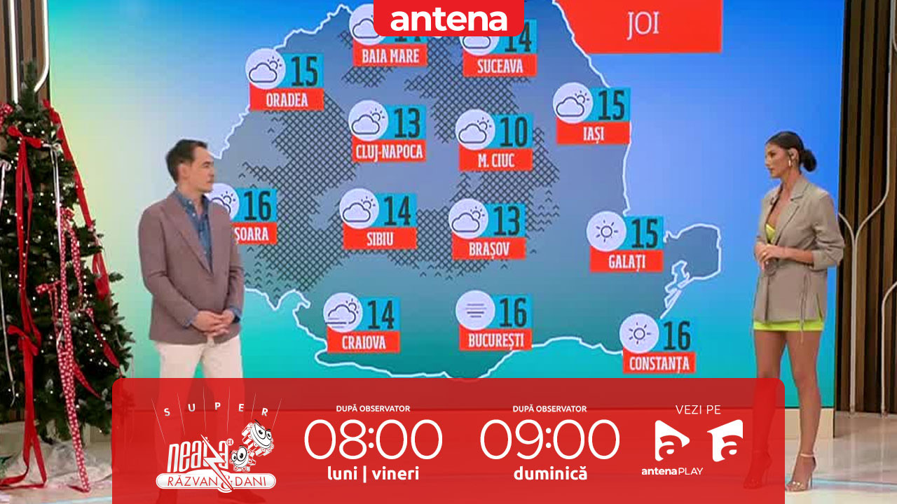 Super Neatza, 7 ianuarie 2025. Prognoza meteo cu Ramona Olaru: Vreme foarte caldă pentru luna ianuarie