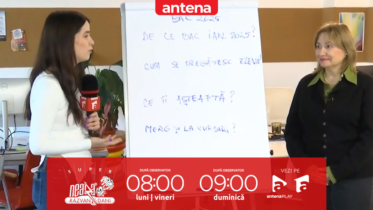 Super Neatza, 9 ianuarie 2025. La ce să se aştepte elevii care susțin curând competențele orale de la BAC