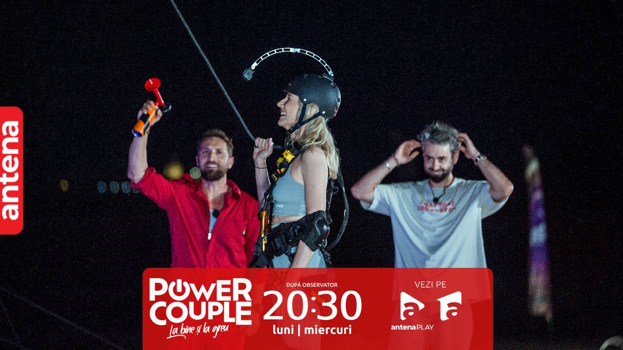 Power Couple România, 13 ianuarie 2025. Sare sau nu sare? Vedem mâine, la Power Couple! Nu rata următoarea ediție, de la 20:30, pe Antena  1 și în AntenaPLAY