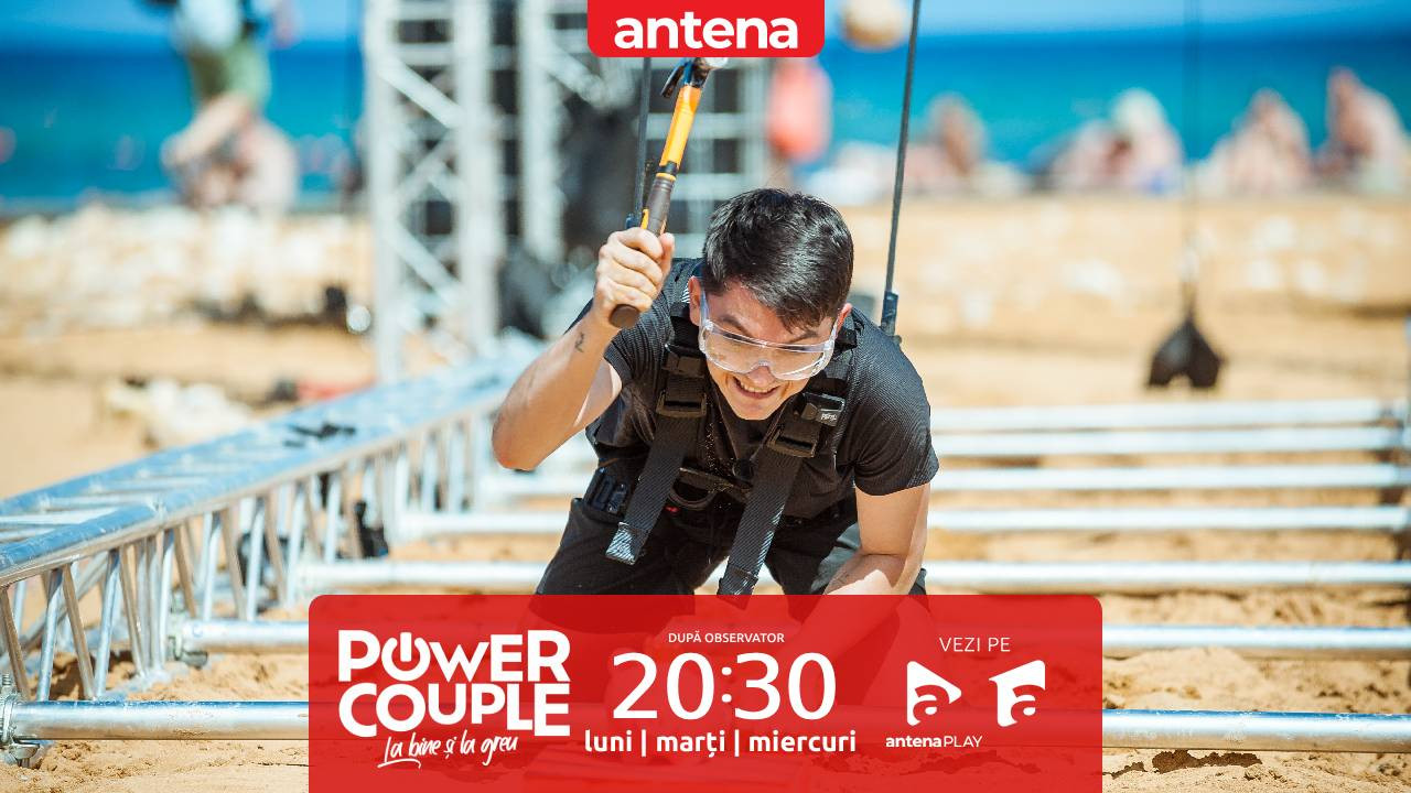 Power Couple România, 14 ianuarie 2025. Proba: Cât cântărește dragostea! Cum s-au descurcat Radu Bucălaie, Theo Zeciu și Radu Dumitrache