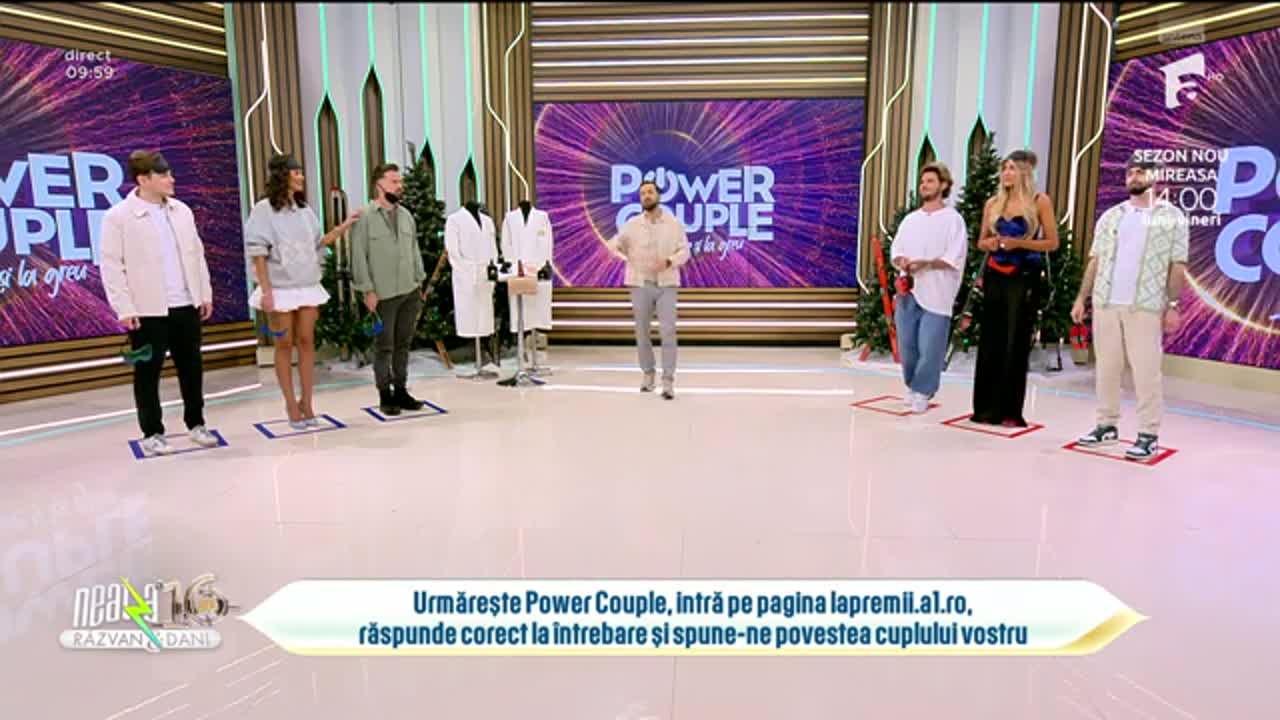 Super Neatza, 14 ianuarie 2024. Concursul „Power Couple. La bine și la premii!”. Ce a câștigat Mariana Preda