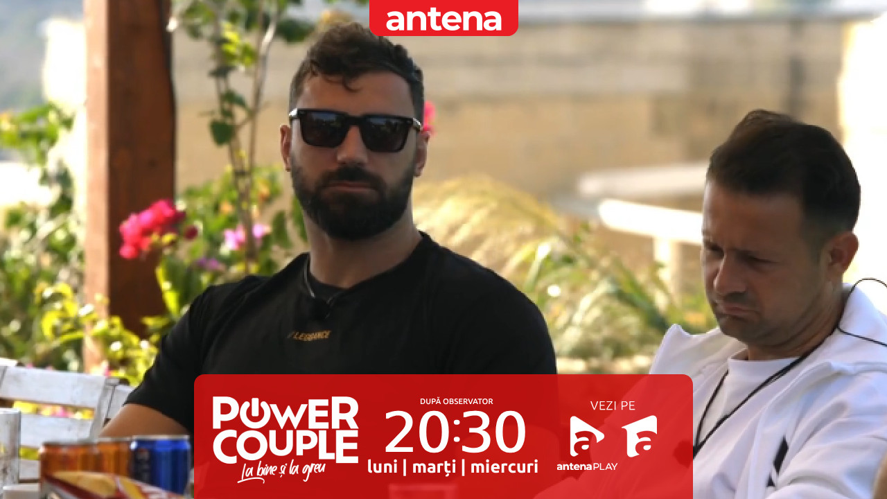 Power Couple România, 20 ianuarie 2025. Andrei Stoica și-a tachinat din plin adversarii