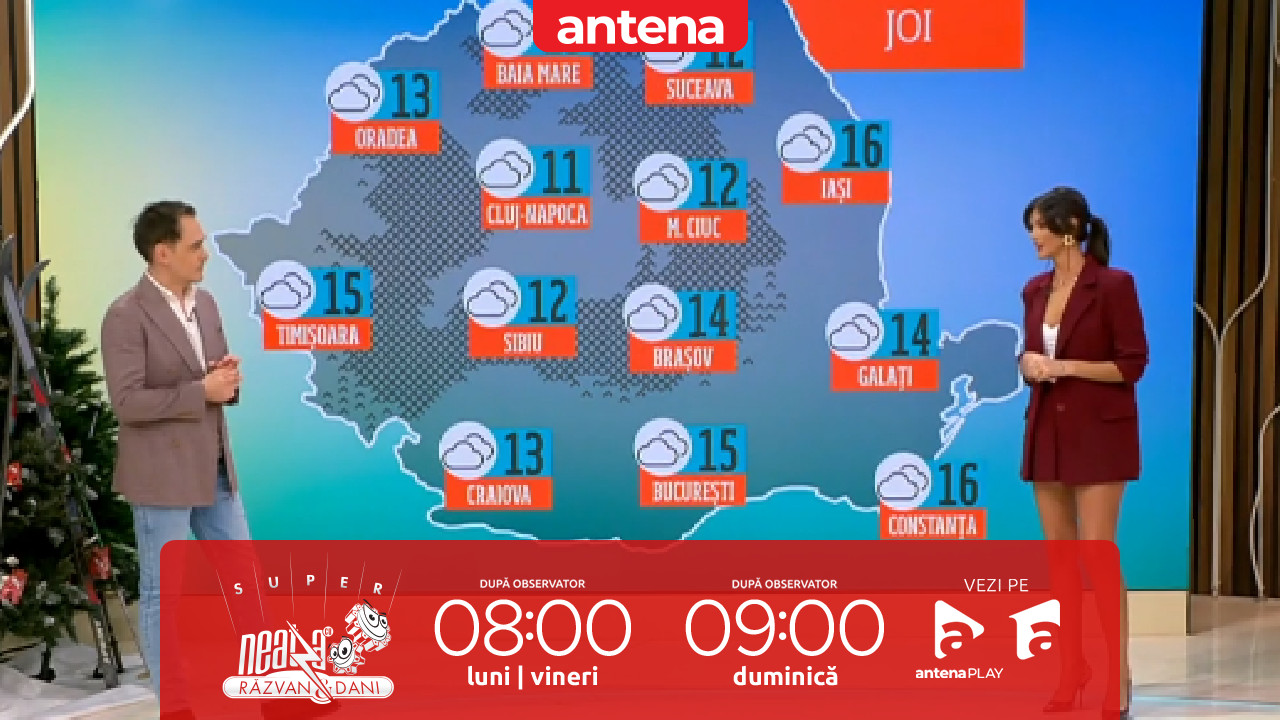 Super Neatza, 30 ianuarie 2025. Prognoza meteo cu Ramona Olaru: Vremea de primăvară se menține în continuare