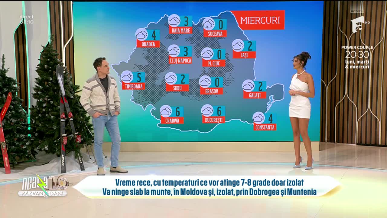 Super Neatza, 5 februarie 2025. Prognoza meteo cu Ramona Olaru: Vreme rece! Va ninge slab la munte