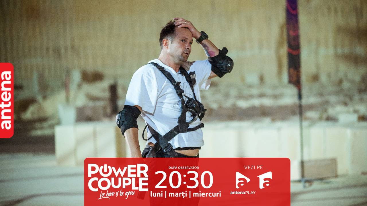 Power Couple România, 11 februarie 2025. Proba James Bond de România! Cum s-au descurcat Robert Tudor și DOC