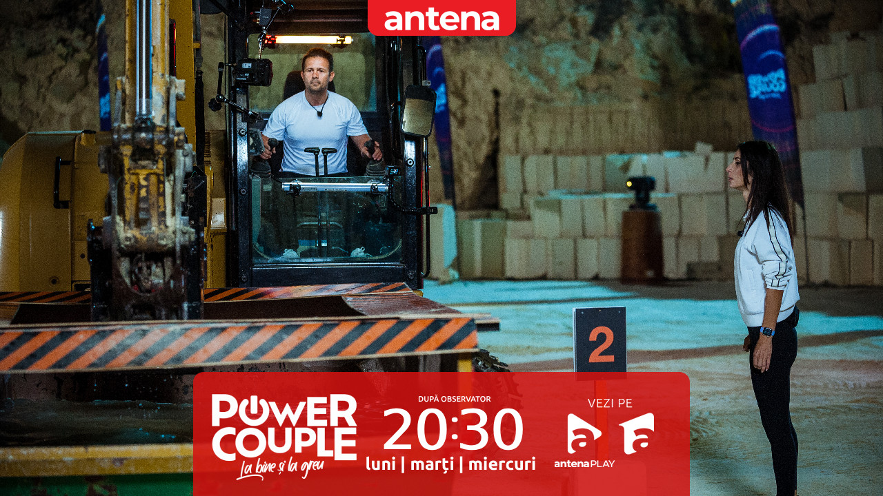 Power Couple România, 18 februarie 2025. Robert Tudor a făcut show de zile mari cu excavatorul! Ce s-a întâmplat când s-a urcat la manete