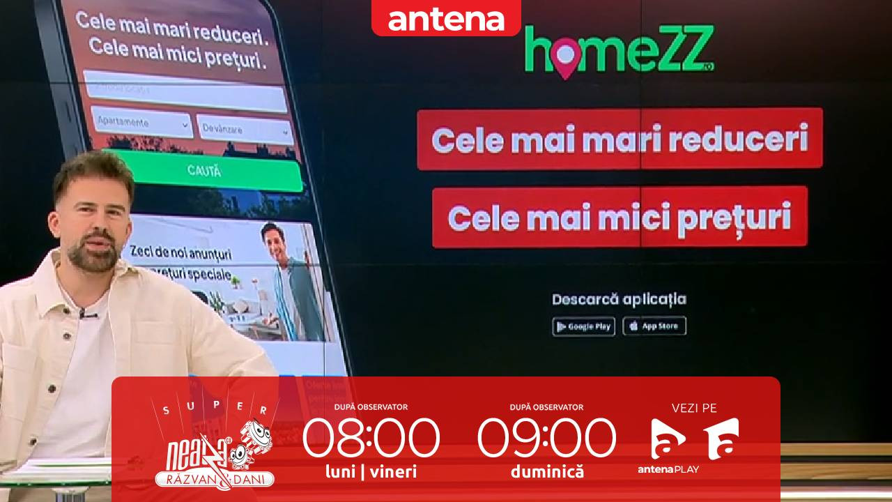 Super Neatza, 25 februarie 2025. Homezz.ro: Cum te poți muta cu familia &icirc;ntr-o casă cu 5 camere din sectorul 1 al Capitalei