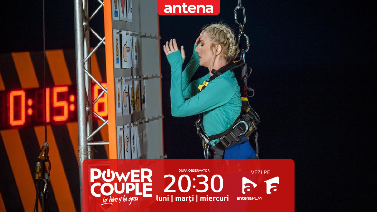 Power Couple România, 3 martie 2025. Cum s-au descurcat Alexandra și Radu Bucălae, la proba "Mă înec în dragostea ta"