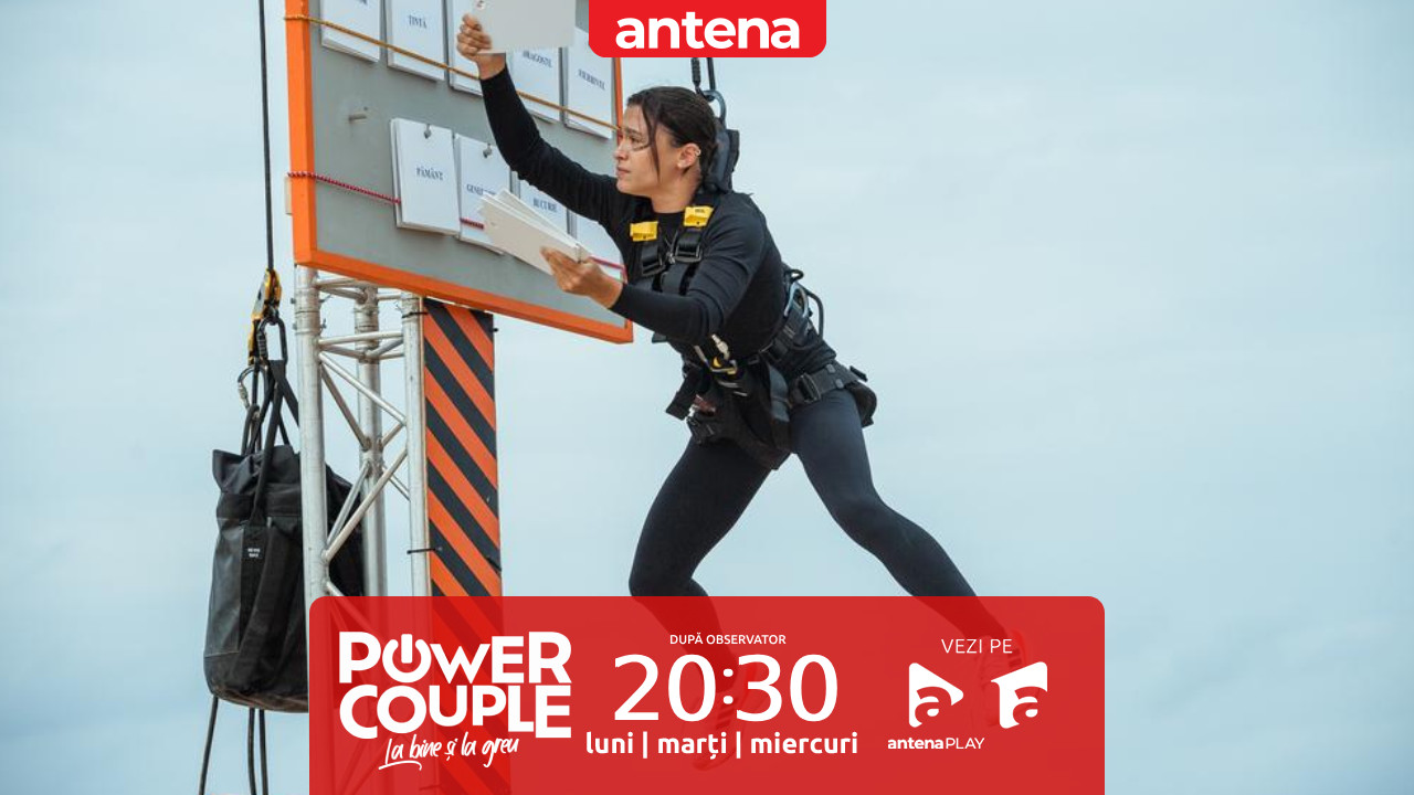 Power Couple România, 3 martie 2025. Cum s-au descurcat Diana Bulimar și Radu Dumitrache, la proba "Mă înec în dragostea ta"