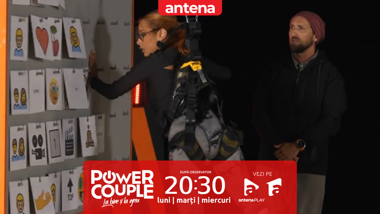Power Couple România, 3 martie 2025. Cum s-au descurcat Theo Zeciu și Cesima, la proba "Mă înec în dragostea ta"