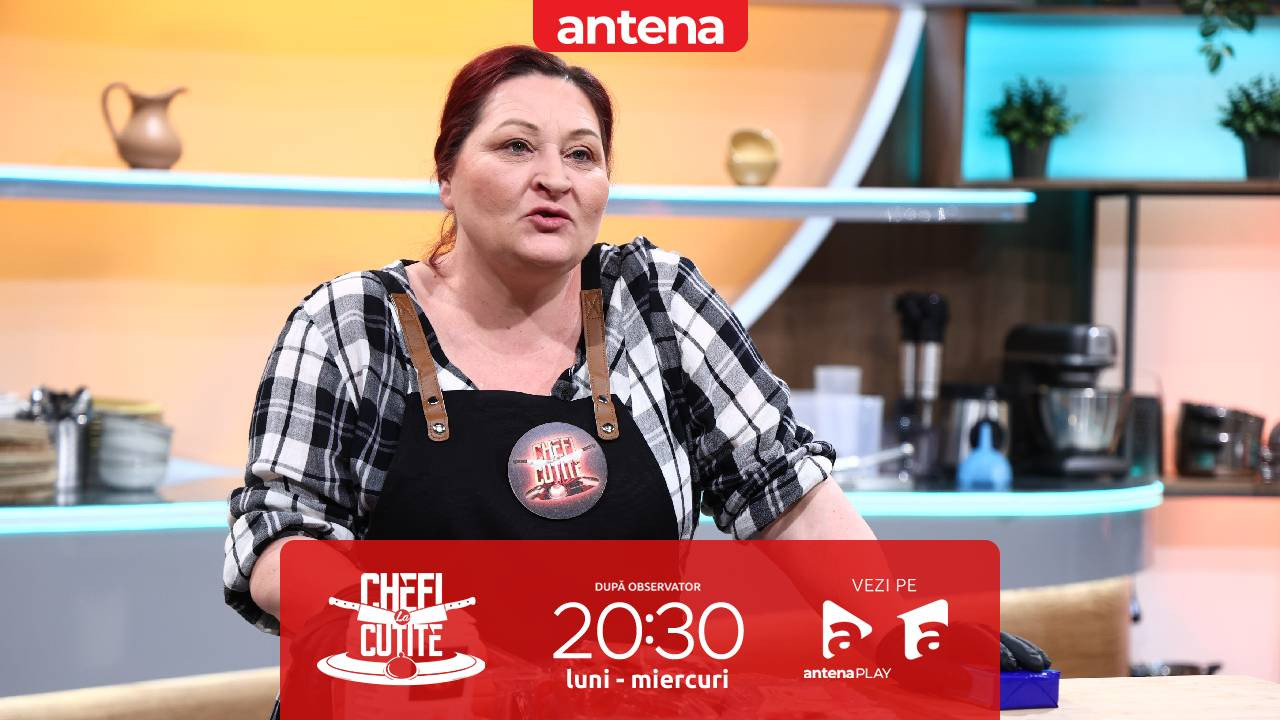 Chefi la cuțite | Sezonul 15, 10 martie 2025. Olimpia Giovana Stemate, preparat dulce pentru jurați: Sunt cofetar de meserie!