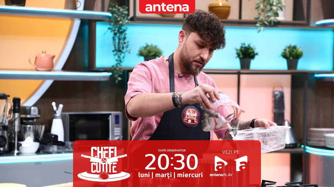 Chefi la cuțite | Sezonul 15, 11 martie 2025. Bogdan Iancu, super preparat penru jurați: Bucătăria e ca un drog pentru mine!