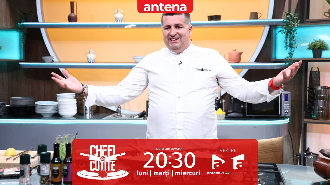 Chefi la cuțite | Sezonul 15, 12 martie 2025. Cătălin Cătălinoiu a șocat pe toată lumea cu povestea sa de viață: În pușcărie, bucătăria m-a ales pe mine!