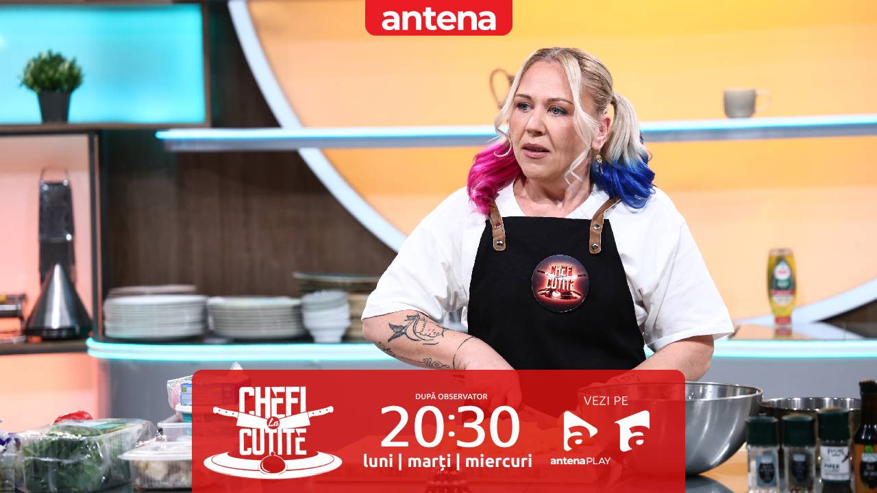 Chefi la cuțite | Sezonul 15, 12 martie 2025. Andreea Balaban Apostoiu are o poveste de viață tristă: Cea mai mare încercare din partea vieții este fiul meu!