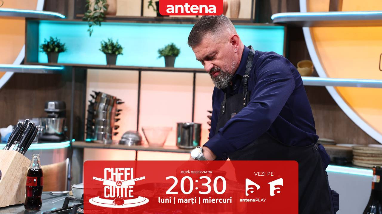 Chefi la cuțite | Sezonul 15, 12 martie 2025. Emanuel Stoleru, super preparat pentru jurați! Câte cuțite a primit