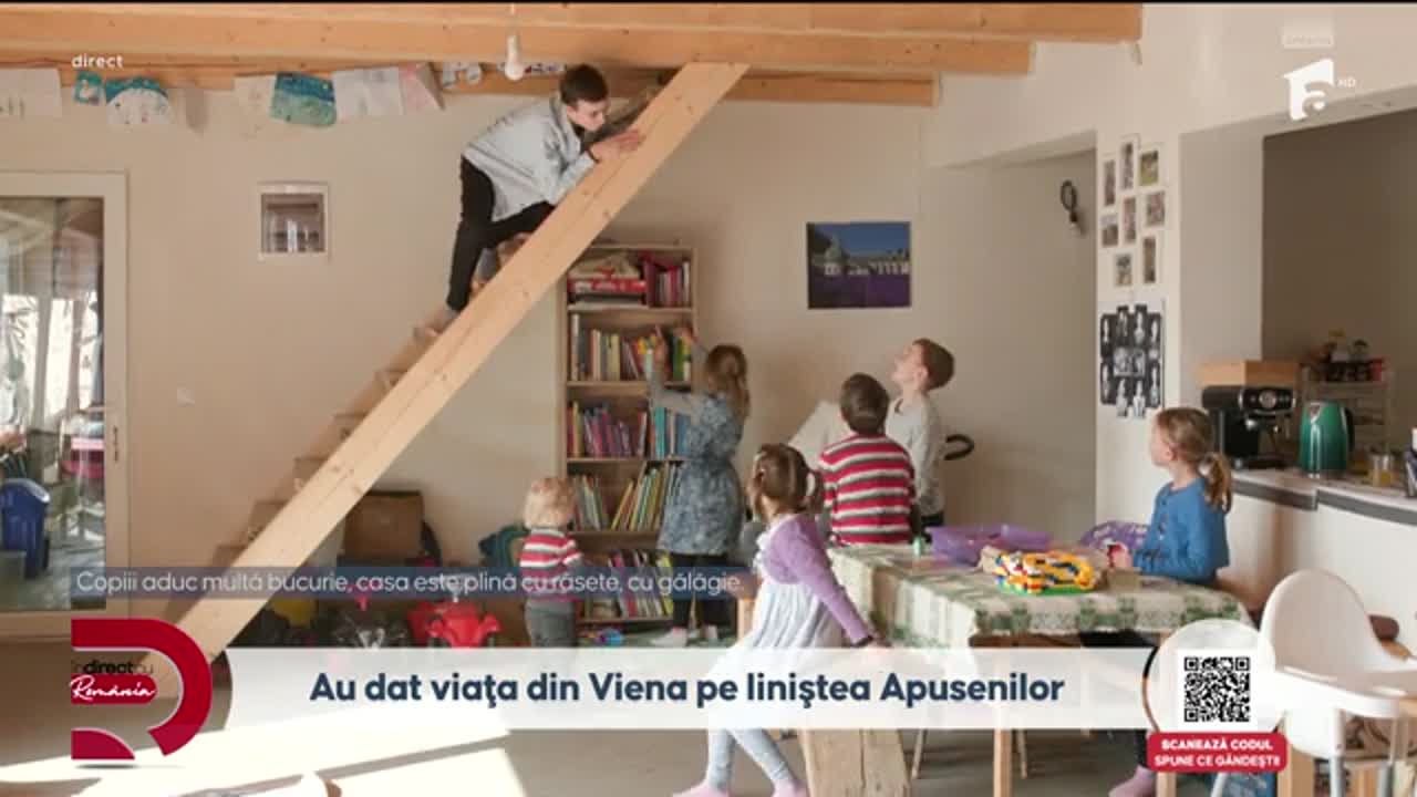 În direct cu România, 13 martie 2025. Cum arată o familie fericită cu 9 copii! Familia Mimler a dat viața din Viena pe liniștea Apusenilor