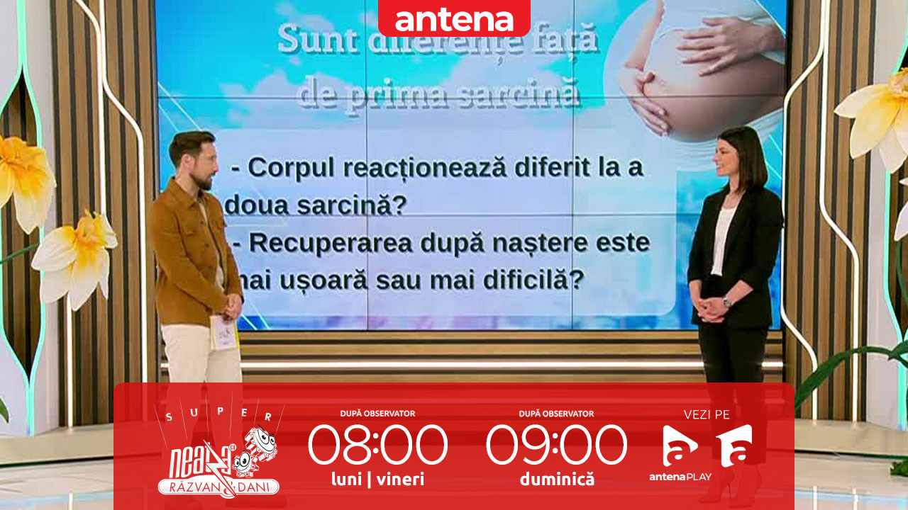 Super Neatza, 18 martie 2025. Cum te pregăteşti pentru a doua sarcină