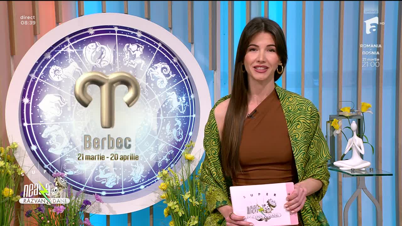 Super Neatza, 20 martie 2025. Horoscopul cu Claudia Băcuță: Gemenii pot reacționa impulsiv!