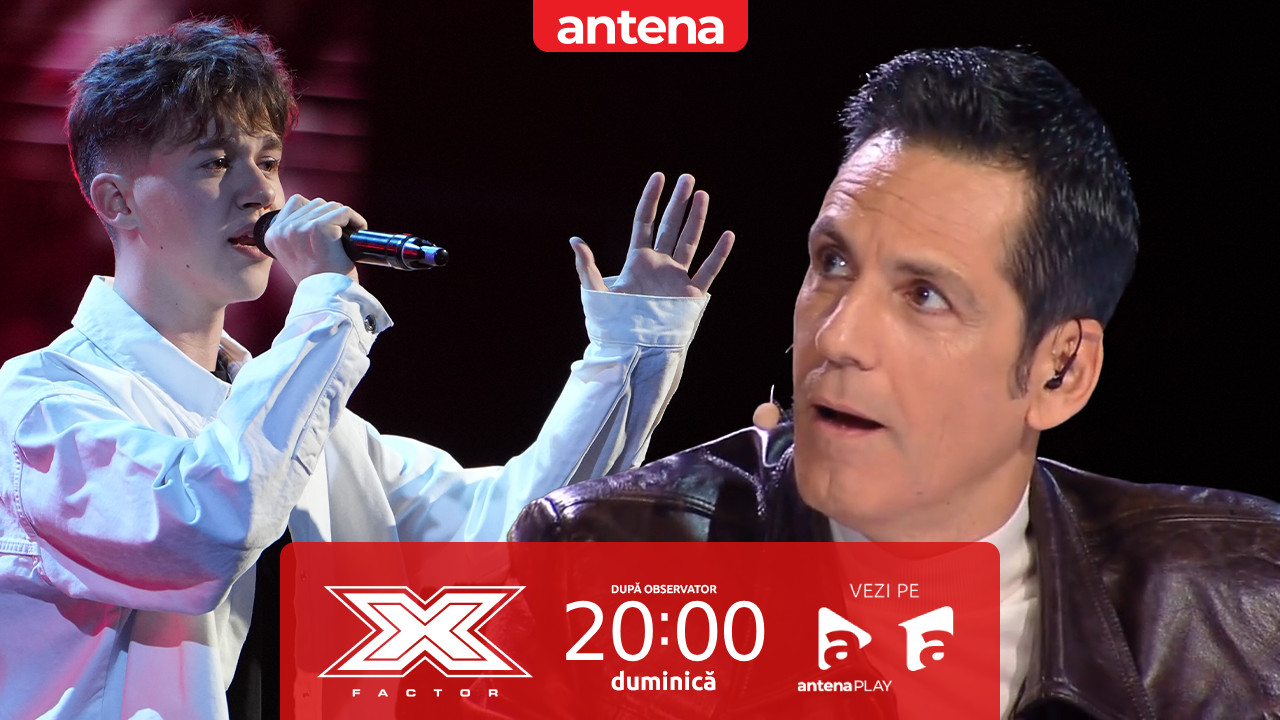 X Factor sezonul 11, 23 martie 2025. George Constantinescu a interpretat piesa „SOS”
