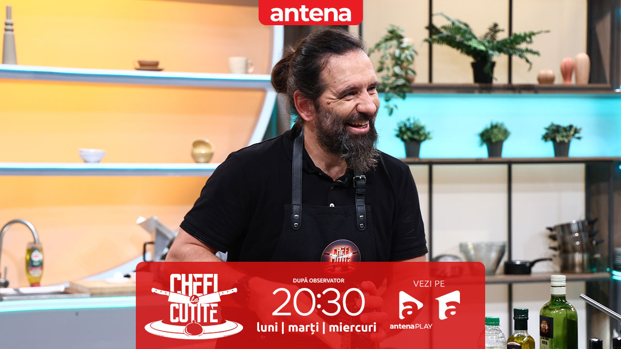 Chefi la cuțite | Sezonul 15, 25 martie 2025. Adrian Lambescu, antricot crud pe masa juraților: Nici nu se poate tăia!