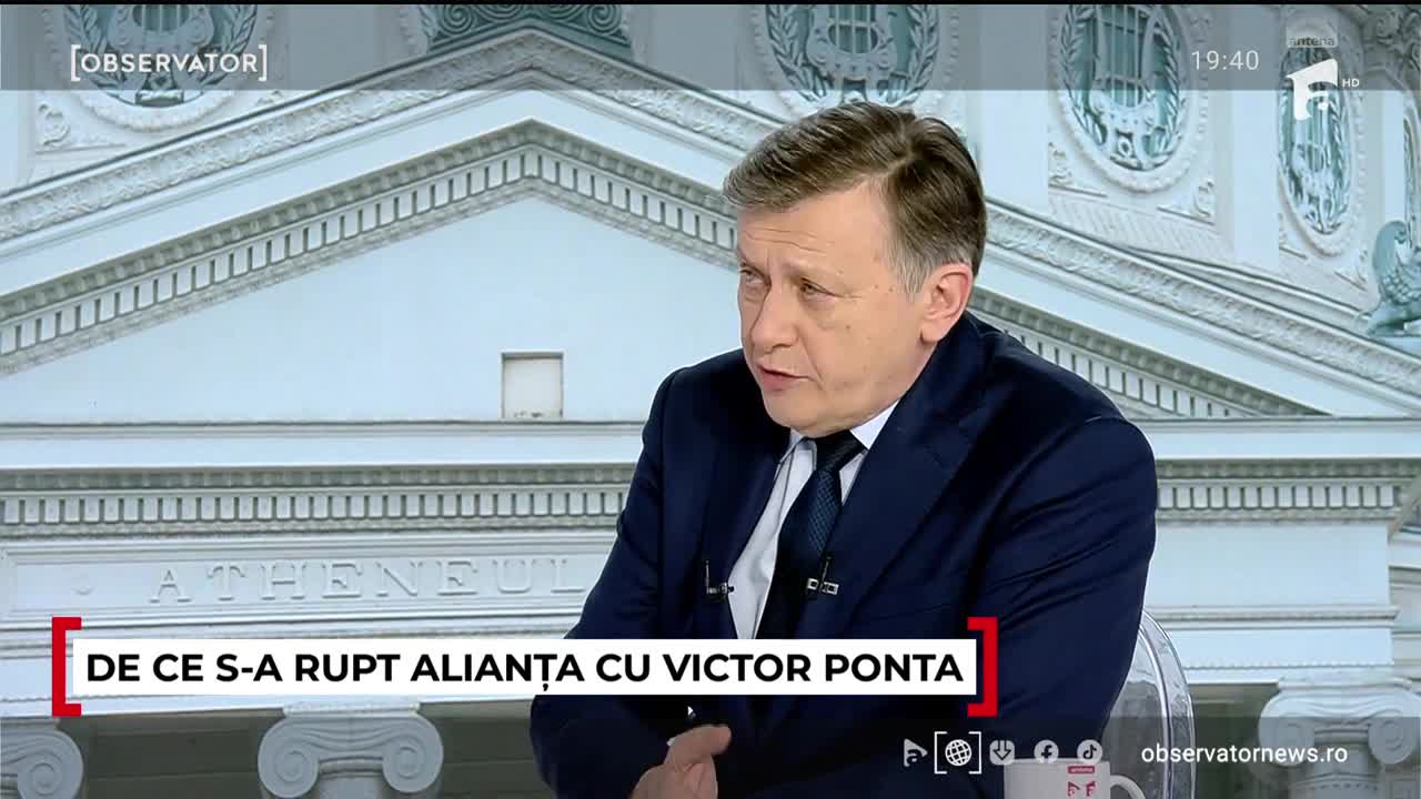 Observator | Alege BINE pentru TINE: Crin Antonescu