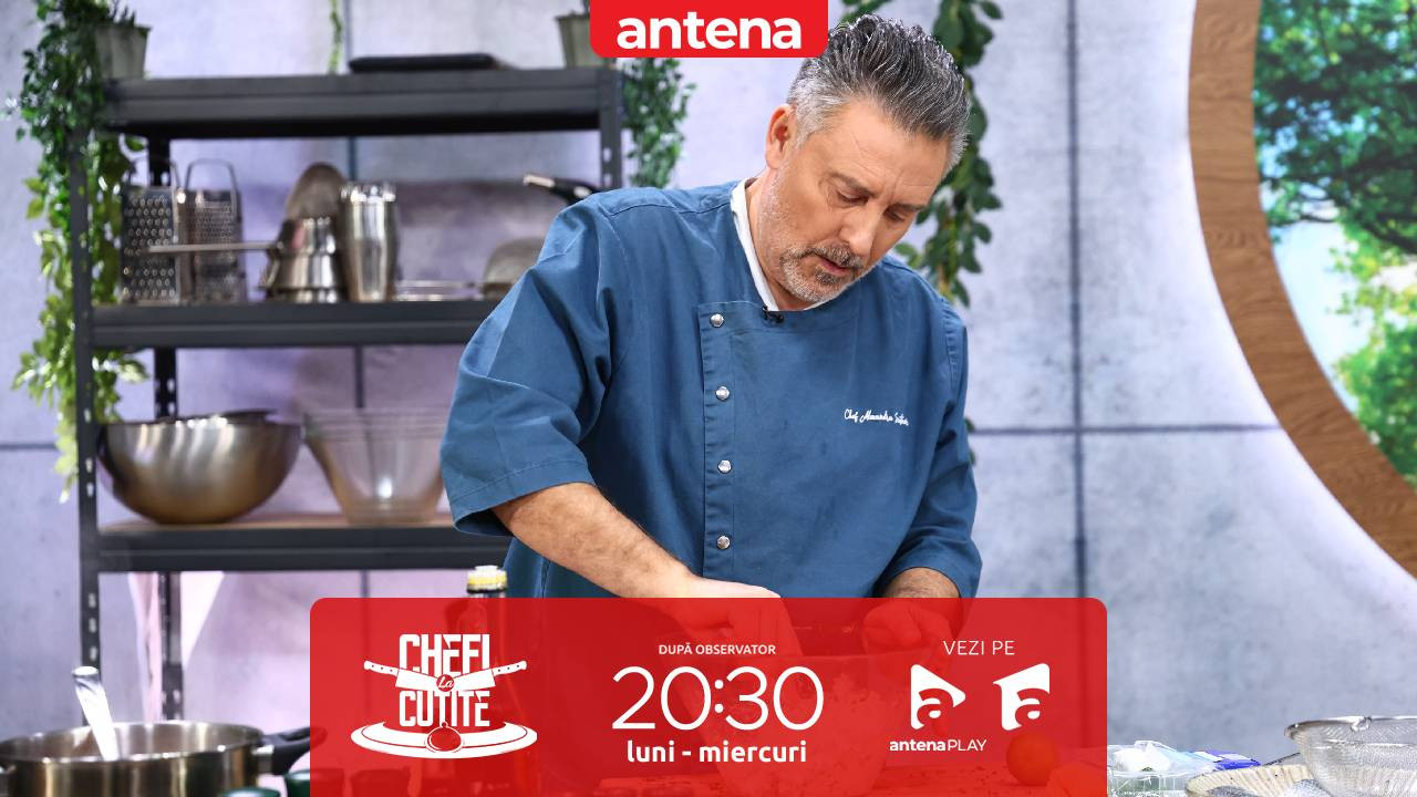 Chefi la cuțite | Sezonul 15, 8 aprilie 2025. Irina Fodor pune în joc o nouă amuletă! Tema: Paste!