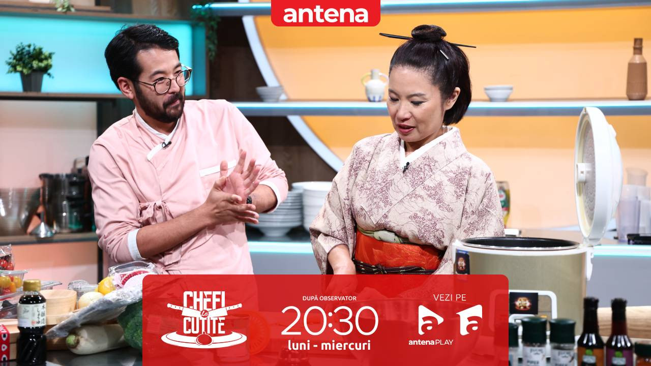 Chefi la cuțite | Sezonul 15, 8 aprilie 2025. Tomoko Miura Scutariu este din Japonia, dar adoră mâncarea românească! Ce le-a gătit juraților