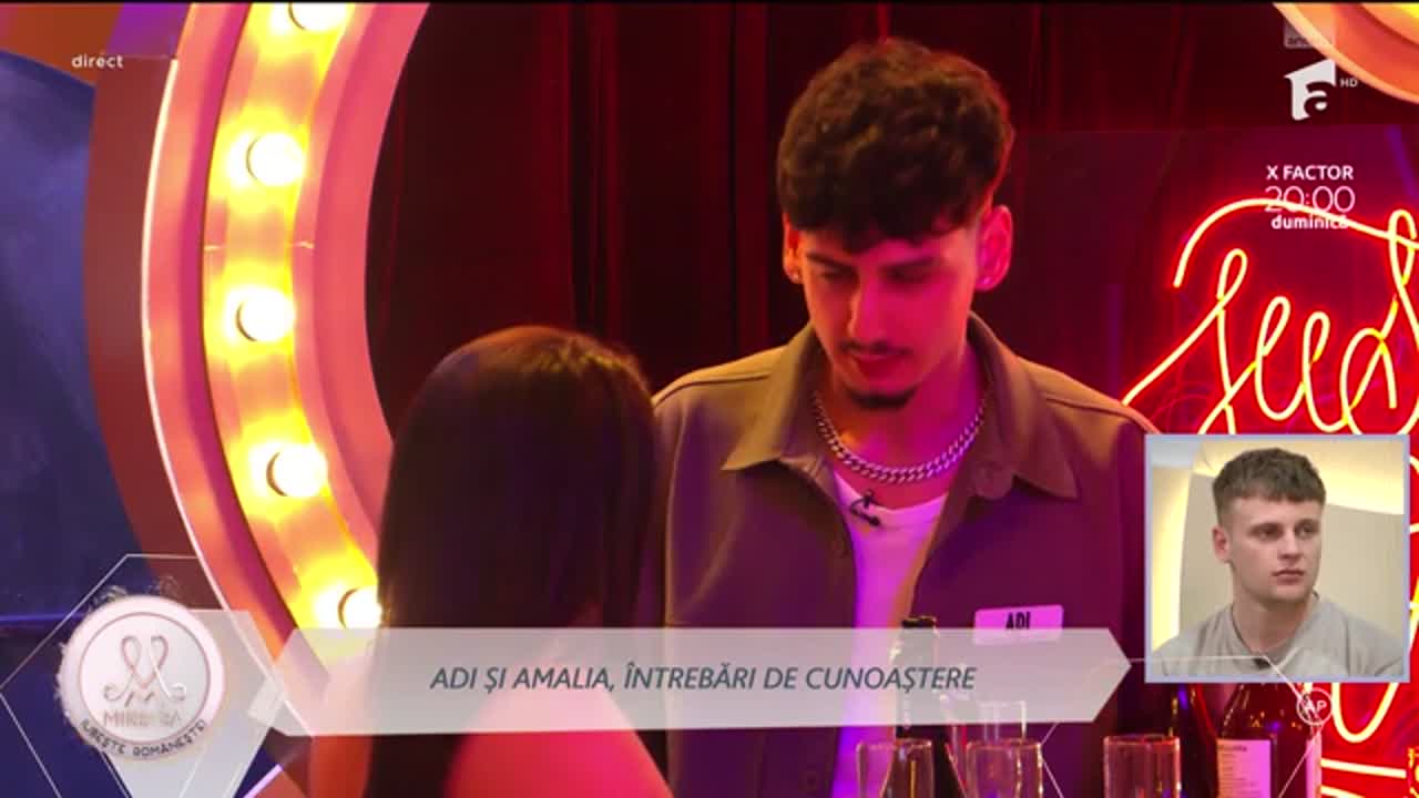 Mireasa sezonul 11, 10 aprilie 2025. Adi și Amalia au început să se cunoască mai bine