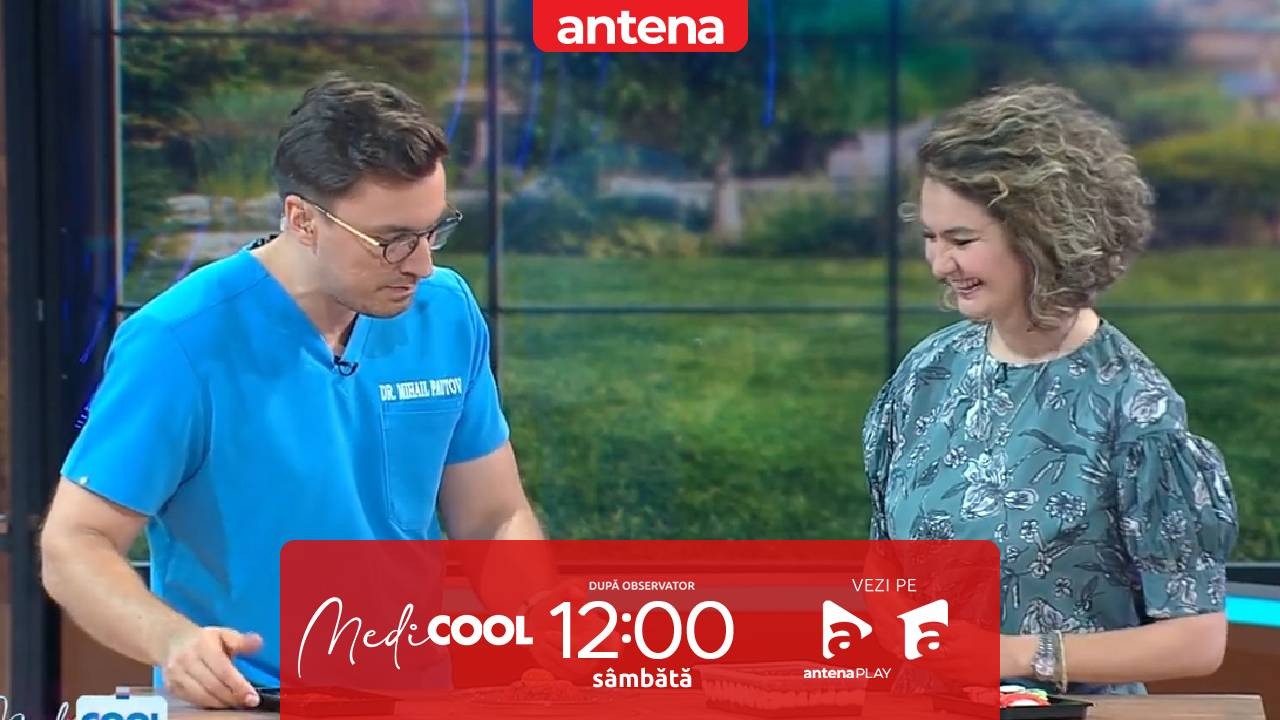 Medicool sezonul 8, 12 aprilie 2025. Carne crudă sau gătită! Cum este mai sănătos