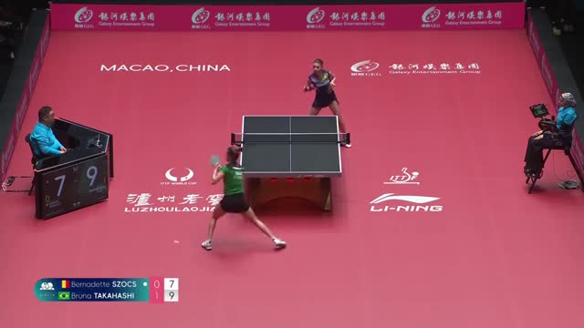 Cupa Mondială de tenis de masă | Macao 2025: Bernadette Szocs vs. Bruna Takahashi