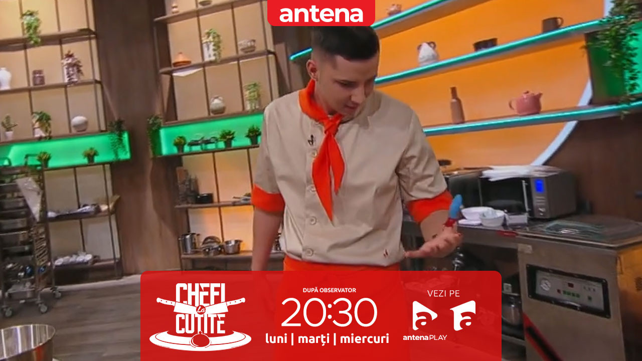 Chefi la cuțite | Sezonul 15, 21 aprilie 2025. Andrei Flutur, accident în bucătărie: Medic! M-am tăiat binișor