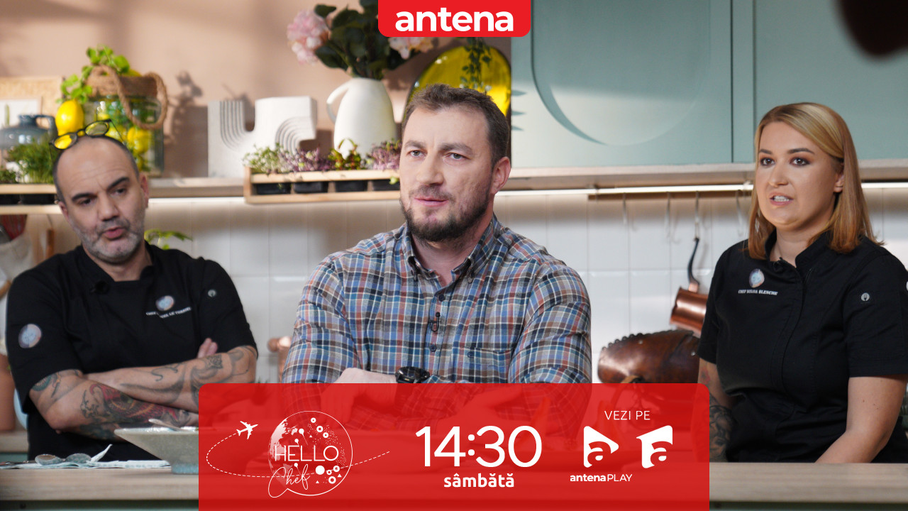 Hello Chef sezonul 9, 3 mai 2025. Chef Samuel și Roxana Blenche, o nouă provocare în bucătărie! Ce rețete au de gătit pentru Marian Godină