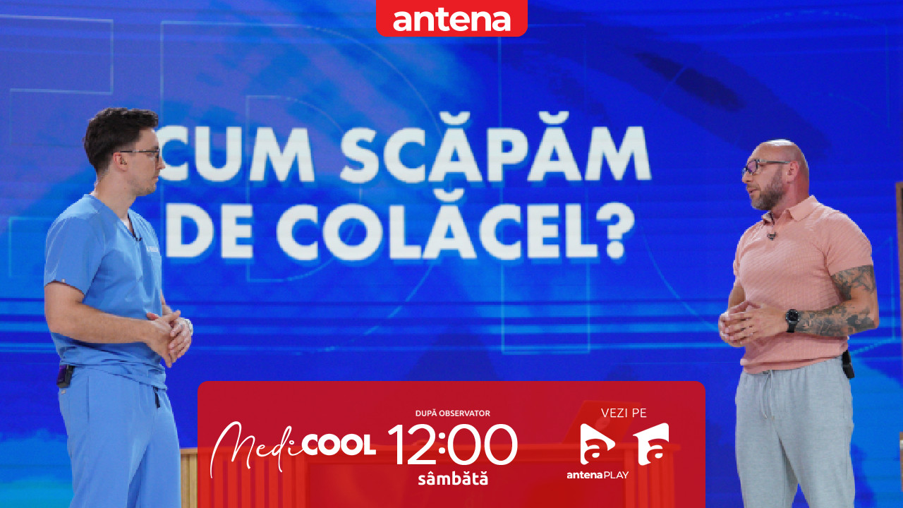 Medicool sezonul 8, 3 mai 2025. Cum putem scăpa de ”colăcelul” de pe abdomen