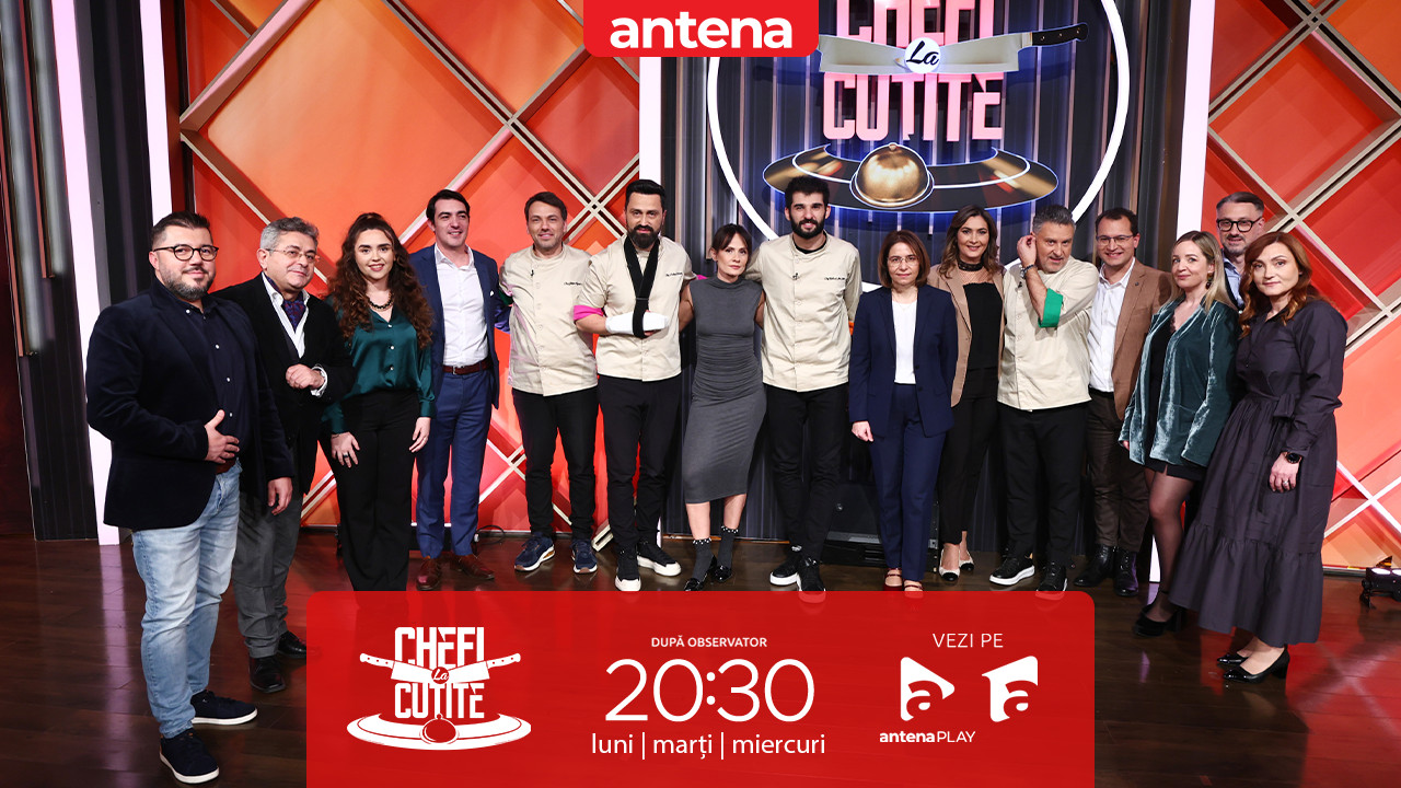 Chefi la cuțite | Sezonul 15, 7 mai 2025. Diplomații din ambasada Greciei în România degustă preparatele concurenților