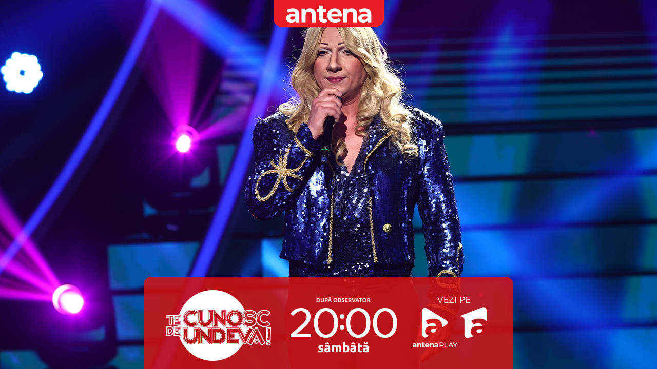 Te cunosc de undeva Sezonul 21, 10 mai 2025. Nick NND s-a transformat în Bonnie Tyler - "It's a Heartache"