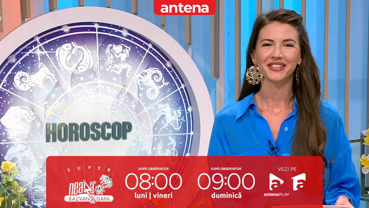 Super Neatza, 9 mai 2025. Horoscopul Zilei cu Claudia Băcuță: Scorpionii sunt măcinați de lucruri din trecut