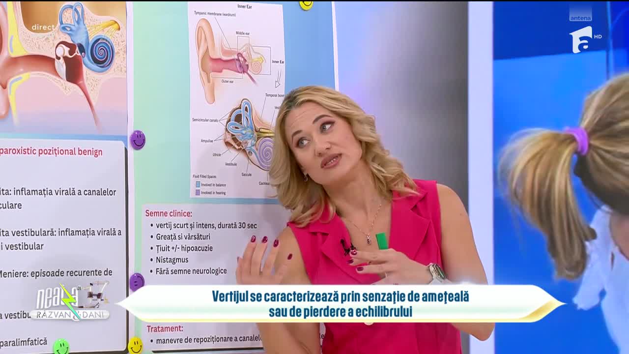 Super Neatza, 14 mai 2025. De ce apare amețeala și când trebuie să mergi la un consult ORL