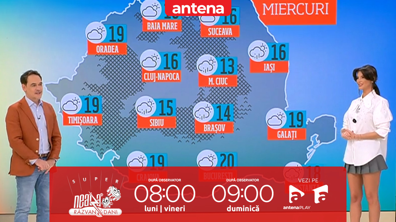 Super Neatza, 14 mai 2025. Prognoza meteo cu Ramona Olaru: Vremea se încălzește!