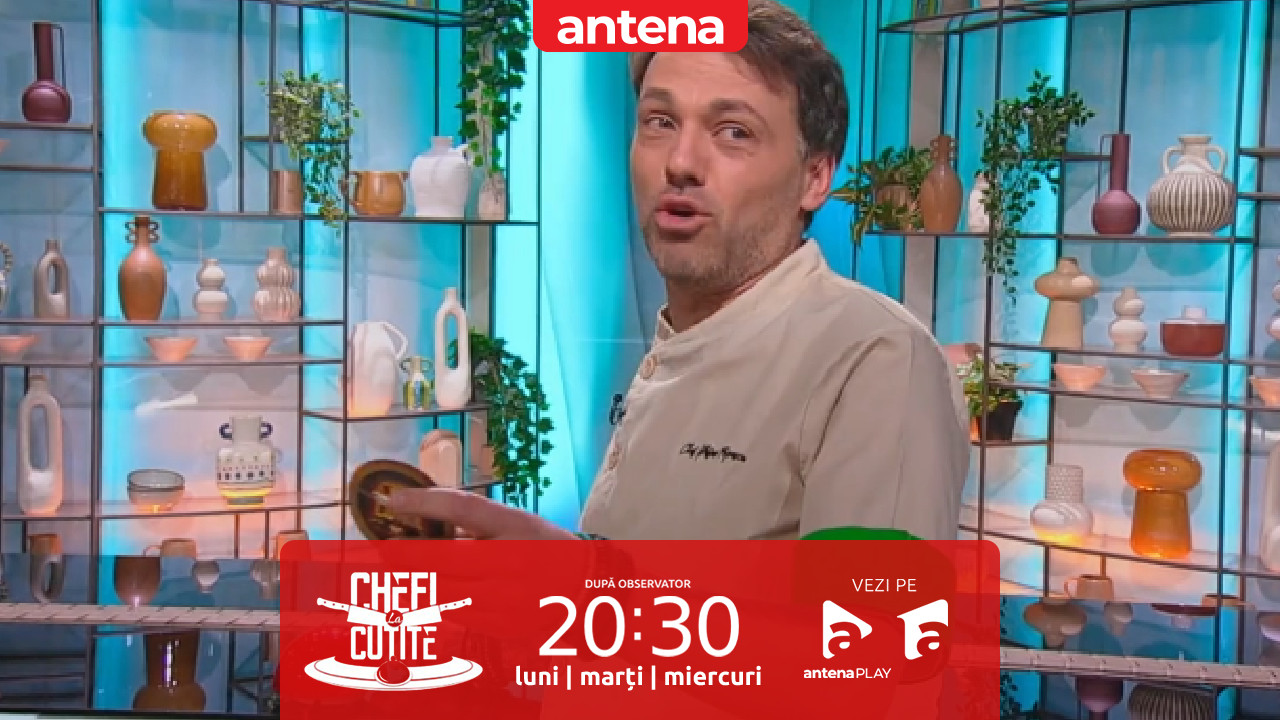 Chefi la cuțite | Sezonul 15, 14 mai 2025. Chef Ștefan Popescu a apelat la o amuletă neașteptată. Ce avantaj a avut