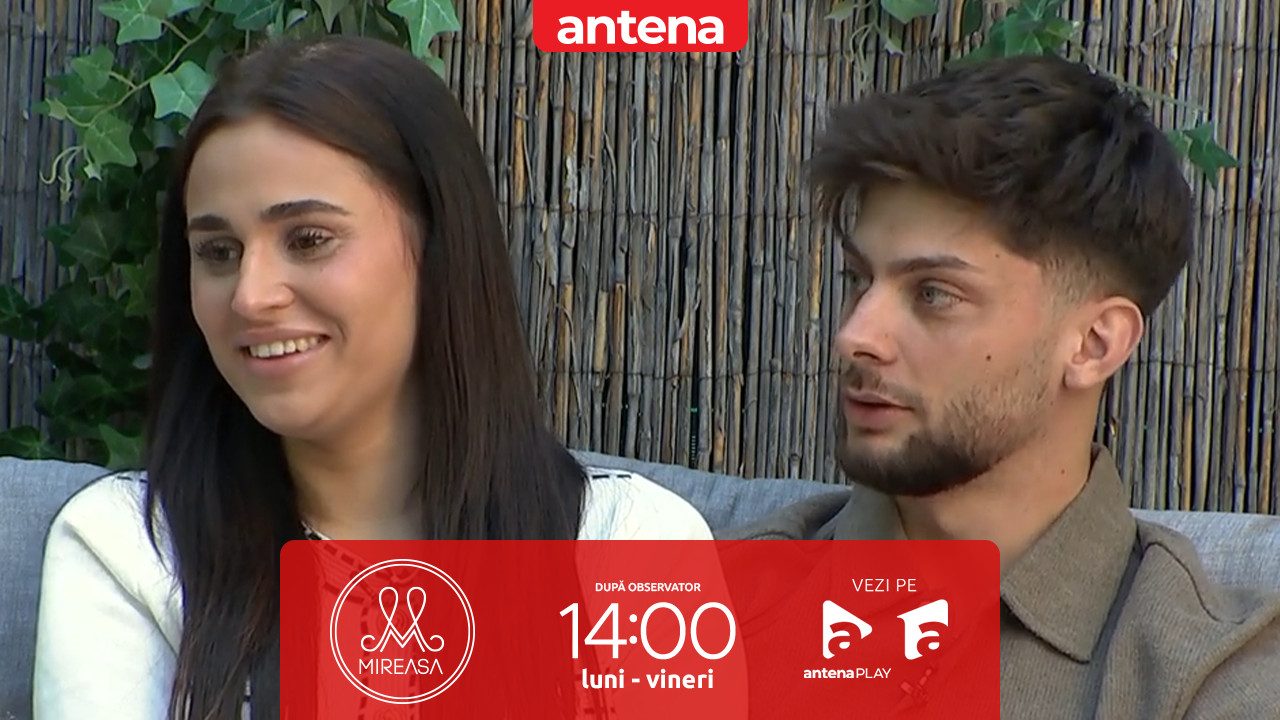 Mireasa sezonul 11, 15 mai 2025. Amalia și Robert, pași mici către o relație: „Îmi place cum gândește, știe ce vrea de la viață!”